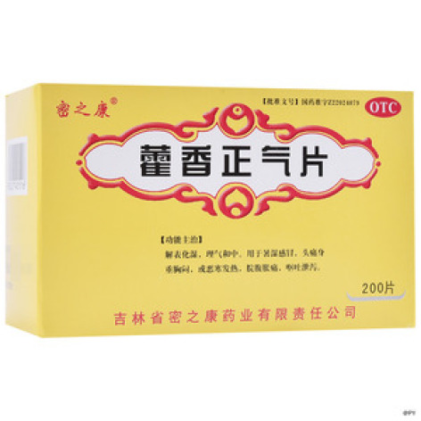 藿香正气片(跨海)包装主图 藿香正气片(跨海)包装主图