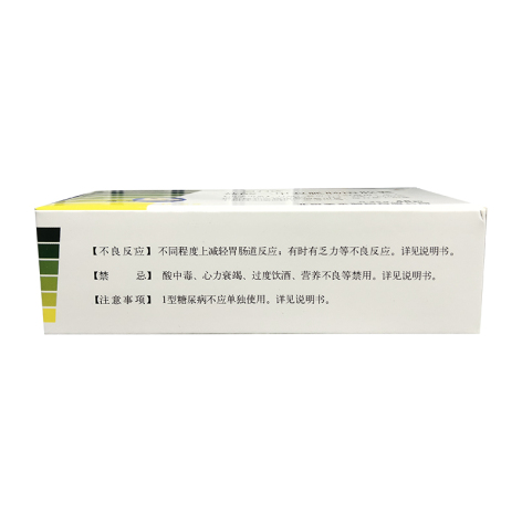盐酸二甲双胍肠溶胶囊(君力达)包装侧面图4 盐酸二甲双胍肠溶胶囊(君力达)包装侧面图4