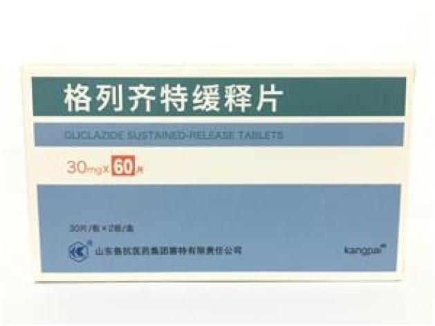 格列齐特缓释片(中和致宝)包装主图 格列齐特缓释片(中和致宝)包装主图