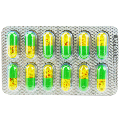 氨咖黄敏胶囊(恒益)包装侧面图2 氨咖黄敏胶囊(恒益)包装侧面图2