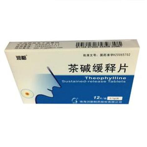 茶碱缓释片(润都)包装主图