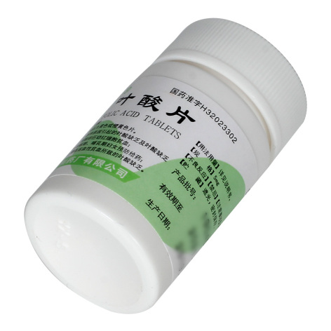 叶酸片(常药)包装侧面图4 叶酸片(常药)包装侧面图4