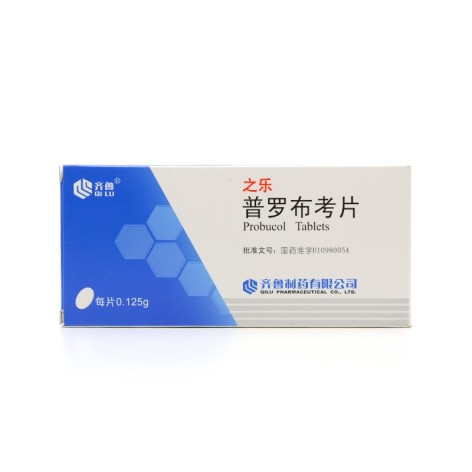 普罗布考片(之乐)包装侧面图4 普罗布考片(之乐)包装侧面图4