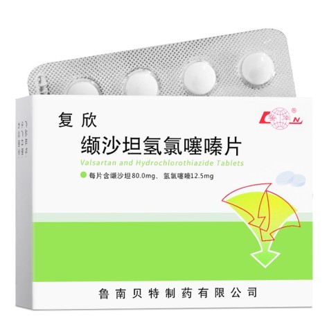 缬沙坦氢氯噻嗪片(复欣)包装主图