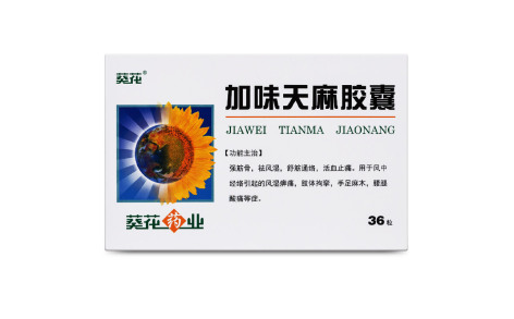 加味天麻胶囊(葵花)主图 加味天麻胶囊(葵花)主图