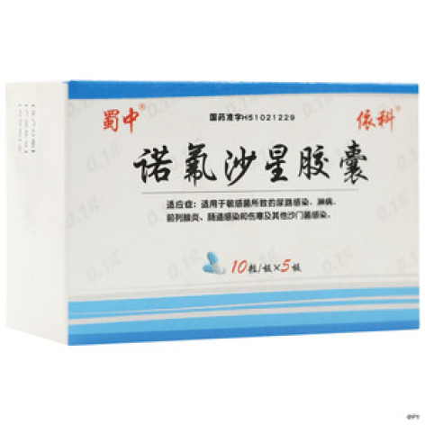 诺氟沙星胶囊(康福)包装主图 诺氟沙星胶囊(康福)包装主图