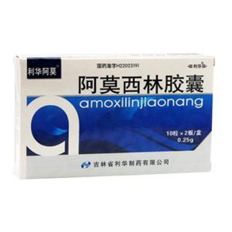 阿莫西林胶囊(利华阿莫)包装主图 阿莫西林胶囊(利华阿莫)包装主图