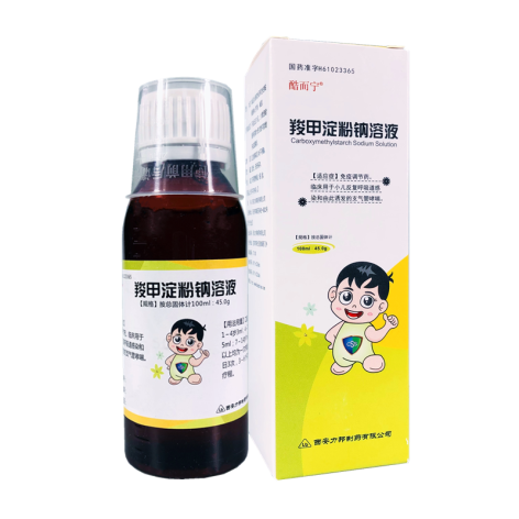羧甲淀粉钠溶液(酷而宁)包装主图 羧甲淀粉钠溶液(酷而宁)包装主图