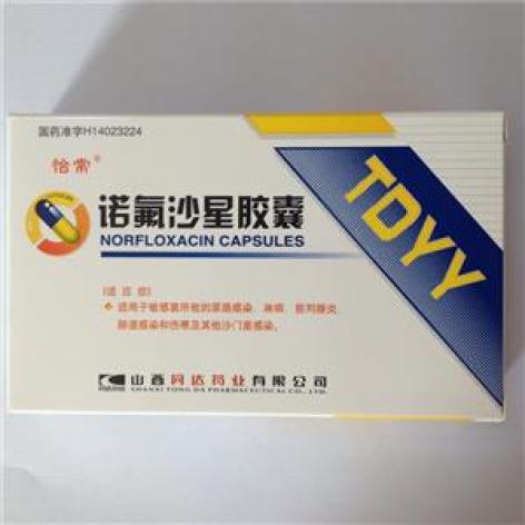 诺氟沙星胶囊(怡常)包装主图 诺氟沙星胶囊(怡常)包装主图