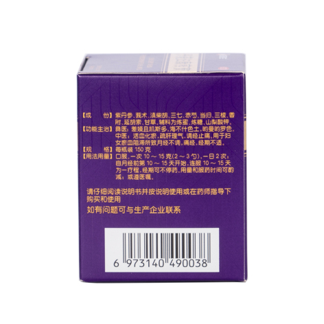 丹莪妇康煎膏(好医生)包装侧面图2 丹莪妇康煎膏(好医生)包装侧面图2