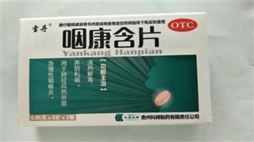 咽康含片(雪丹)包装主图 咽康含片(雪丹)包装主图