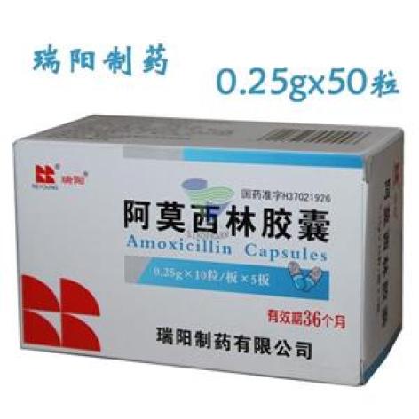 阿莫西林胶囊(瑞阳元康)包装主图 阿莫西林胶囊(瑞阳元康)包装主图