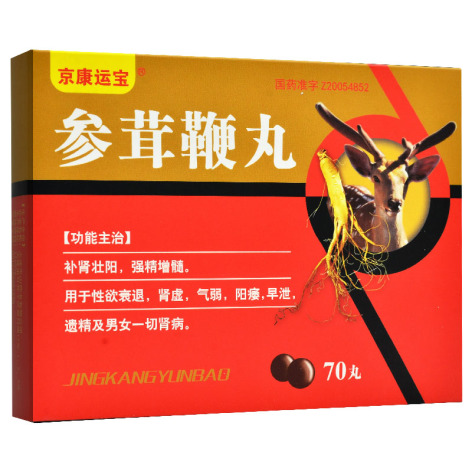 参茸鞭丸(京康运宝)包装侧面图2 参茸鞭丸(京康运宝)包装侧面图2